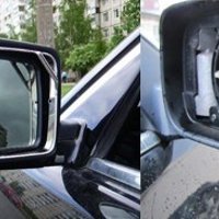 Apdrošinātāji: visbiežāk garnadži piesavinās automašīnu spoguļu stiklus