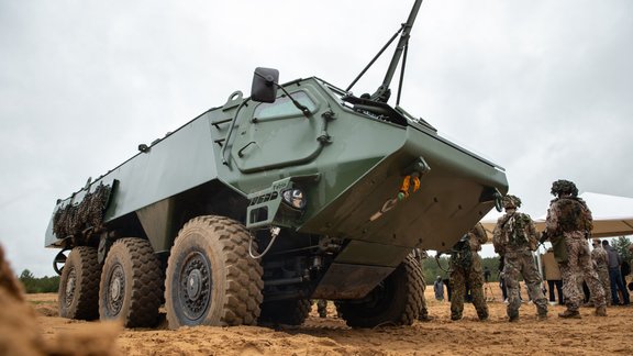 Patria” 6x6 transportlīdzekļa prototipa prezentācija Ādažu poligonā - 3