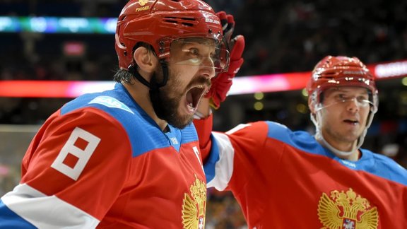 Alex Ovechkin, Evgeny Kuznetsov 