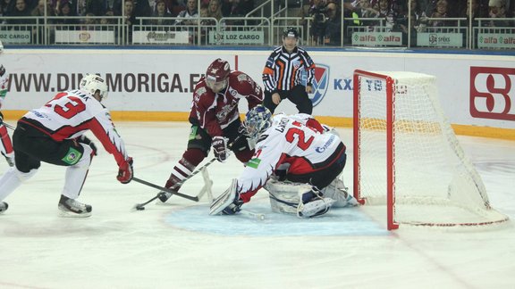 KHL spēle hokejā: Rīgas Dinamo - Omskas Avangard