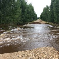 Lai mazinātu plūdu risku, turpina atjaunot hidrotehniskās būves visā Latvijā