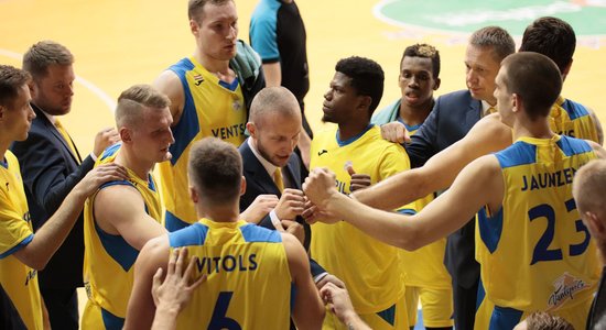 Basketbola klubs 'Ventspils' no brīvostas saņēmis ievērojamu atbalstu (plkst. 17.11)