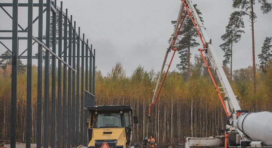 Sāk depozīta sistēmas centrālā uzskaites un šķirošanas centra metāla konstrukciju izbūvi