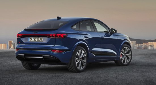 "Audi Q6 e-tron" ieguvis kupejas silueta "Sportback" versiju