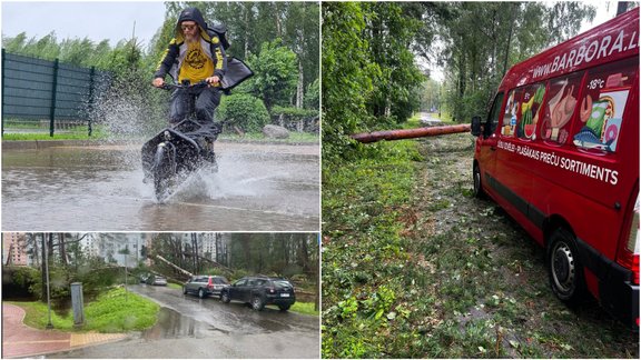 Kurjeri vētras laikā