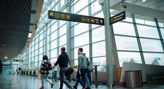 Пассажиропоток в Рижском аэропорту в январе вырос на 1,3%