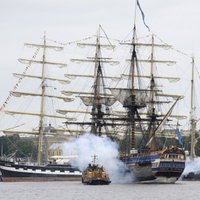 Fotoreportāža: 'Tall Ships races' organizētāji priecājas par atgriešanos Rīgā