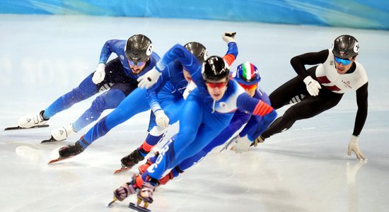 Pekinas olimpisko spēļu šorttreka sacensību rezultāti (13.02.2022.)