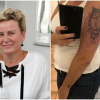 ФОТО: Линда Мурниеце похвасталась новой татуировкой