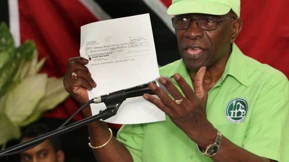 Former FIFA vice president Jack Warner 