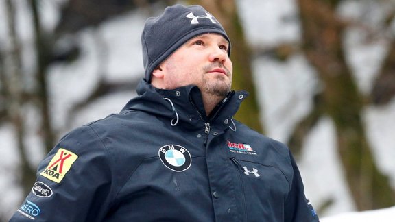 Bobsleigh, Steven Holcomb of USA