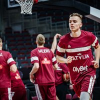 Latvijas basketbola izlase uz Belgradu dodas ar 'garo sastāvu'