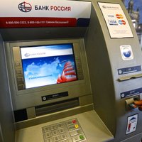 Krievija biedē ar 'Visa' un 'MasterCard' karšu bloķēšanu