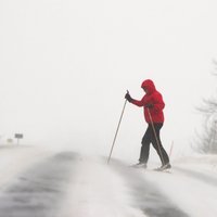 На север Европы обрушились мощные снегопады и сильные ветры