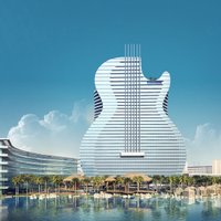 ФОТО. Рок-н-ролл жив! Во Флориде построят 137-метровый отель в виде гитары