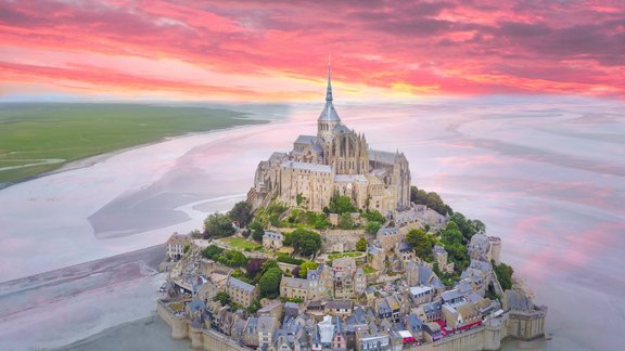 Mont-Saint-Michel, Francija