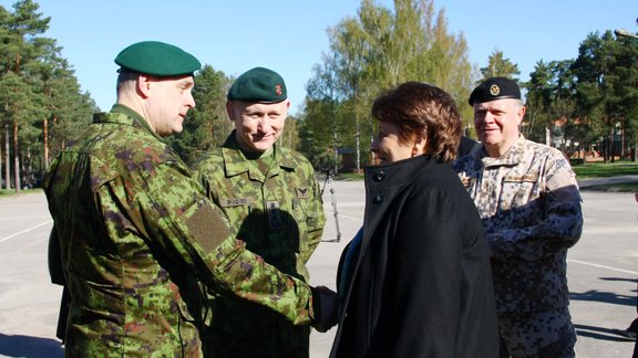 Ādažu bāzē notiek svinīgā ASV 173.Kājnieku brigādes karavīru sagaidīšana - 24