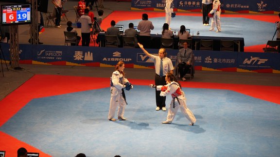 Latvijas pārstāve Inese Tarvida pasaules junioru taekvondo čempionātā - 7