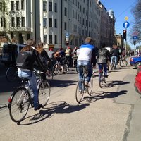 Rīgas sastrēgumos par ātrāko transportlīdzekli atzīts velosipēds