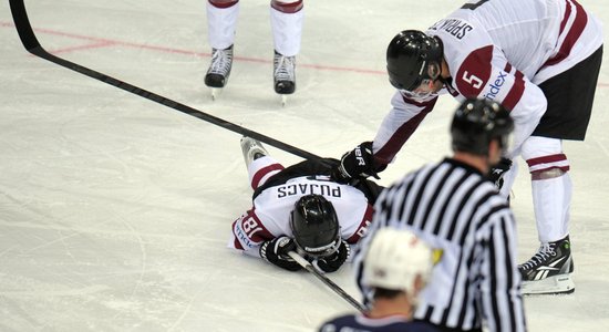 Pujaca dalība spēlē pret Austriju pašlaik neskaidra