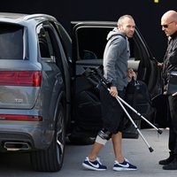 'Barcelona' kapteinis Injesta laukumā var atgriezties nākamnedēļ; Madrides 'Real' būs jāiztiek bez Beila