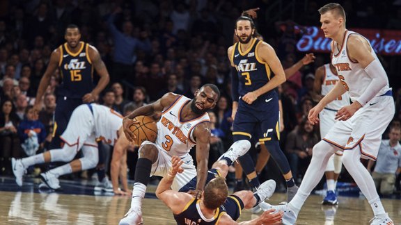 Basketbols, NBA spēle: Ņujorkas Knicks - Jūtas Jazz - 2