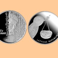 Latvijas Banka laiž apgrozībā 'Šūpuļa monētu' un monētu, kas veltīta Rūdolfam Blaumanim