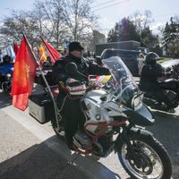 Krievijas motociklistiem braucienā caur Poliju uz Berlīni piebiedrosies arī autorallijs