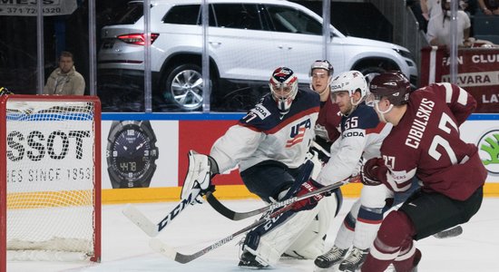 Хоккеисты сборной Латвии о матче с США и готовности к игре с Россией