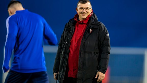 Latvijas futbola izlase, treniņš Dublinā - 29