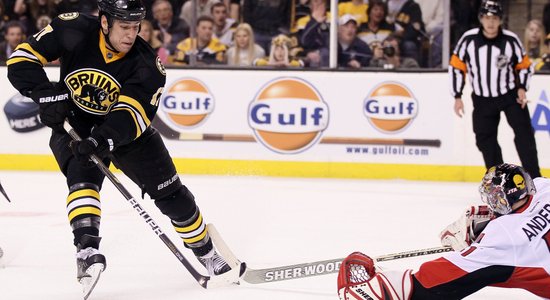 Daugaviņa ‘Senators’ nenotur divu vārtu pārsvaru un zaudē 'Bruins'