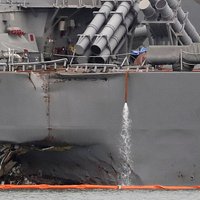 Водолазы обнаружили погибших моряков на американском эсминце
