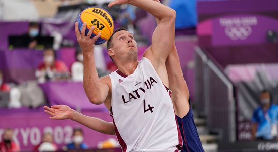 Сборная Латвии по баскетболу 3х3 пробилась на Олимпиаду-2024 и будет защищать титул