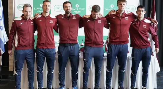 Ozoliņš sāks, Gulbis turpinās vēsturisko Deivisa kausa cīņu pret Izraēlu