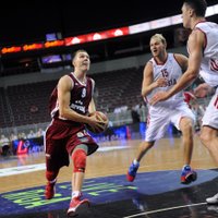 Latvijas vīriešu basketbola izlase pārbaudes spēlē zaudē Horvātijai