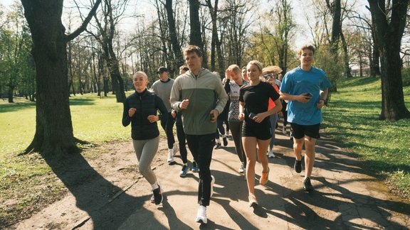 Riga Run Club, skriešana