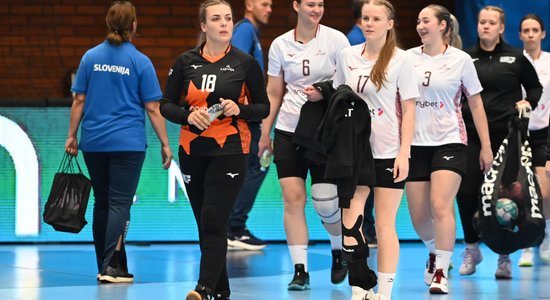 Latvijas sieviešu handbola izlases sastāvā izmaiņas pirms spēles pret Franciju