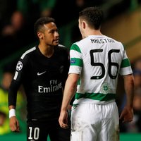 Video: Neimars atteicies paspiest roku pret viņu rupji nospēlējušajam 'Celtic' aizsargam