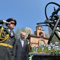 Ukraina piemin Černobiļas traģēdiju