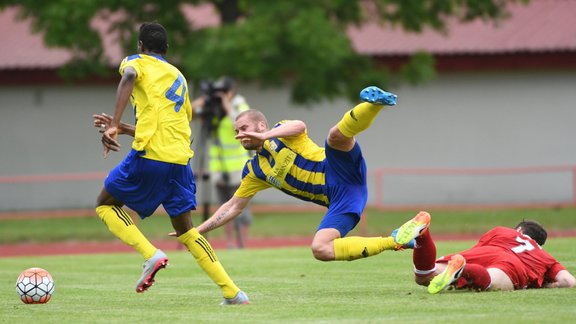 Futbols, UEFA Eiropas līgas kvalifikācija: FK Ventspils pret Skotijas Aberdeen - 1