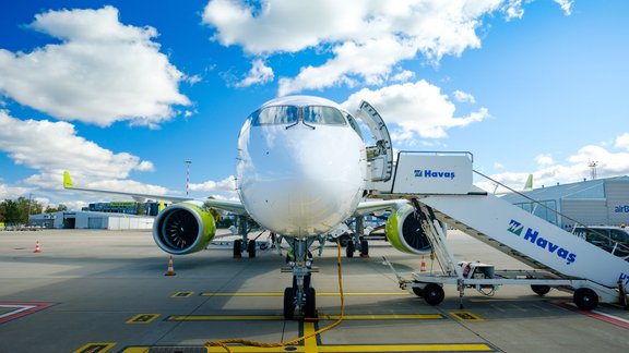 Airbaltic Airbus A220 YL-AAW - 21