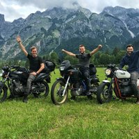 4500 kilometri pāri Eiropai: trīs jautru lietuviešu motobrauciens līdz Šveicei