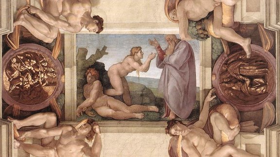 Creation of Eve by Michelangelo