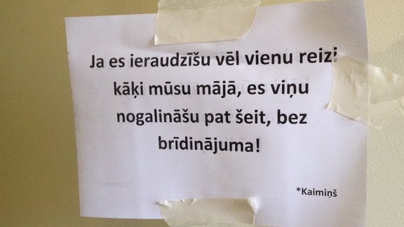 paziņojums aculiecinieks