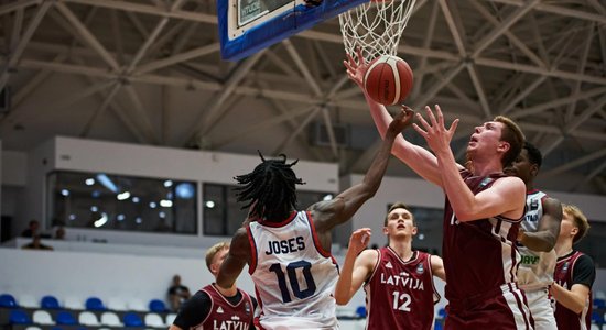 U-20 basketbola izlases katastrofa turpinās – ceturtais zaudējums piecās spēlēs