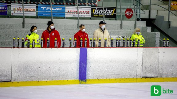 Hokejs, Deutschland Cup: Latvijas izlase, treniņš - 36