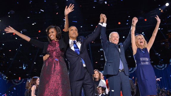 Barack Obama and Joe Biden