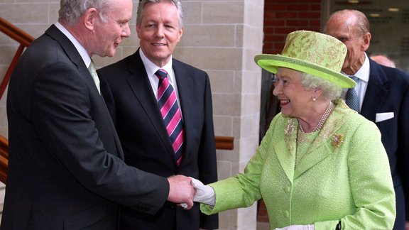 Queen Elizabeth II and Martin McGuinness