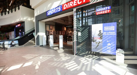 В ТЦ Olimpia открыт крупнейший магазин Sports Direct в странах Балтии