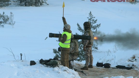 Karavīri un zemessargi ar pretgaisa raķešu sistēmām mācās iznīcināt arī zemes mērķus - 1